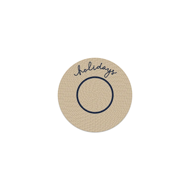 Set di 6 sottobicchieri in vinile Kea Holidays