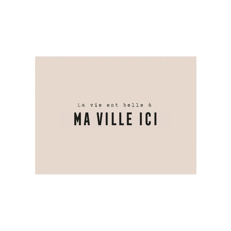 Tovaglietta personalizzata in vinile Blenio Beige