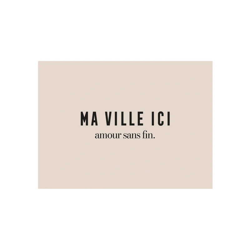 Tovaglietta in vinile personalizzata Rima Beige