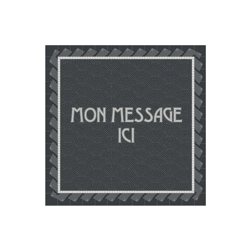 Set di 6 sottobicchieri in vinile personalizzati Montagna