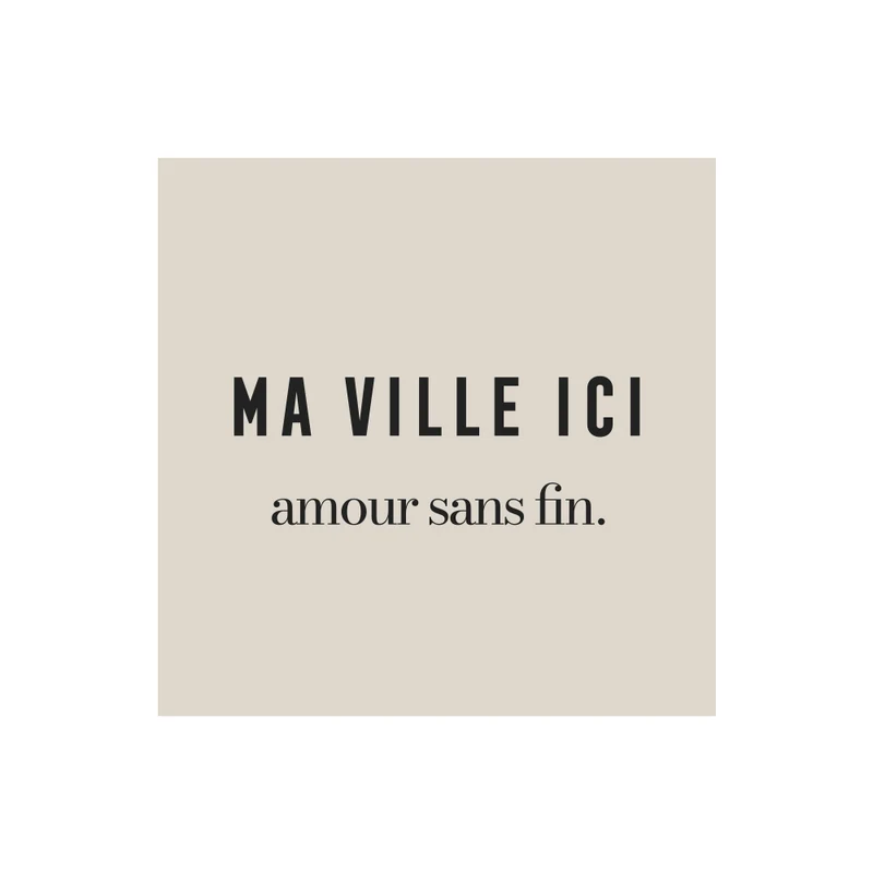 Set di 6 sottobicchieri in vinile personalizzati Rima Beige