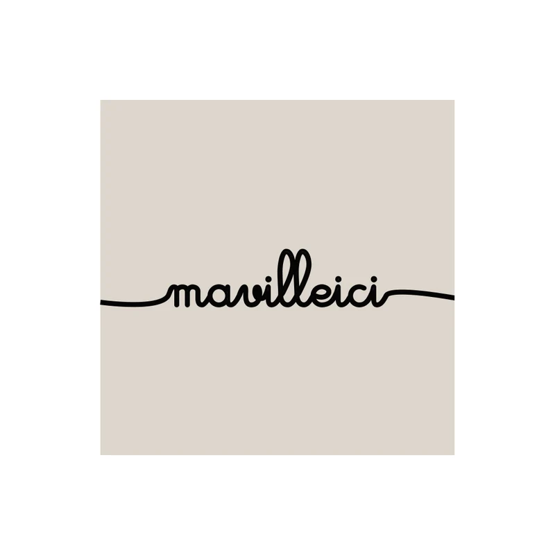 Set di 6 sottobicchieri in vinile personalizzati Mano Beige