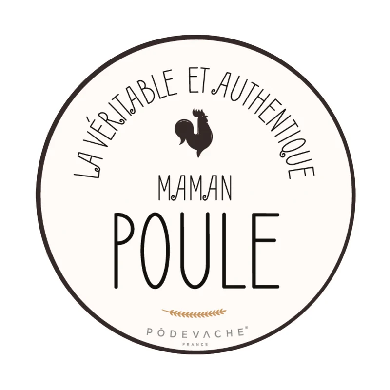 Autentica tovaglietta in vinile Maman Poule
