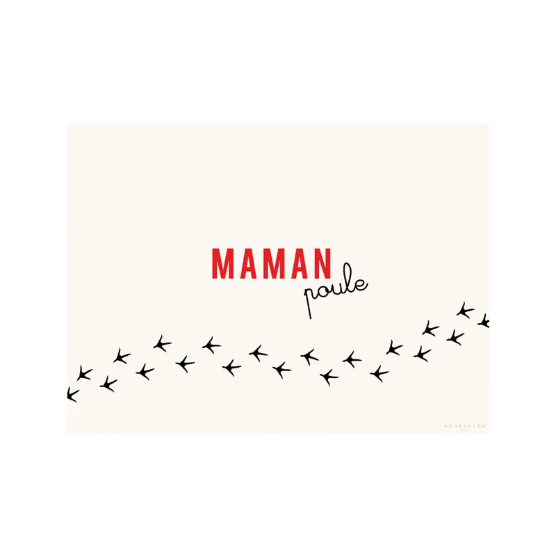 Tovaglietta in vinile Mama Hen