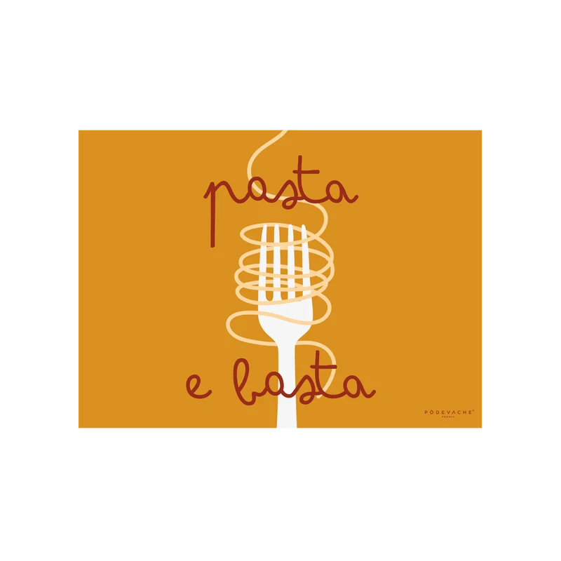 Tovaglietta in vinile Pasta E Basta
