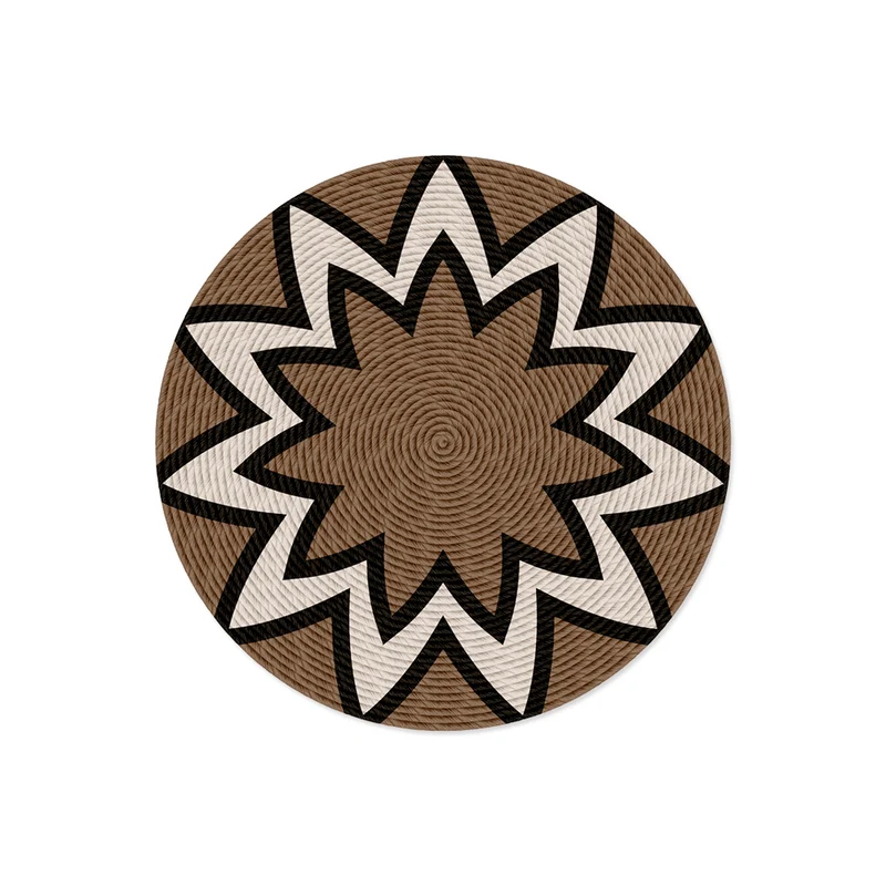 Set di 6 sottobicchieri in vinile Kandi