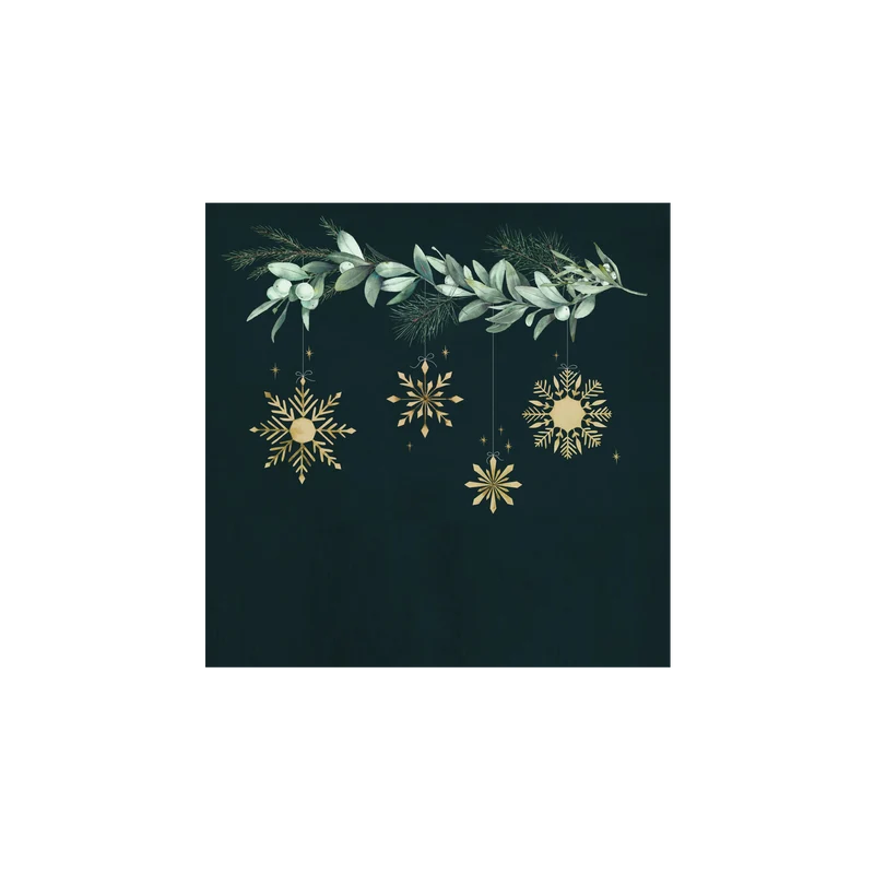 Set di 6 sottobicchieri in vinile ornamentali
