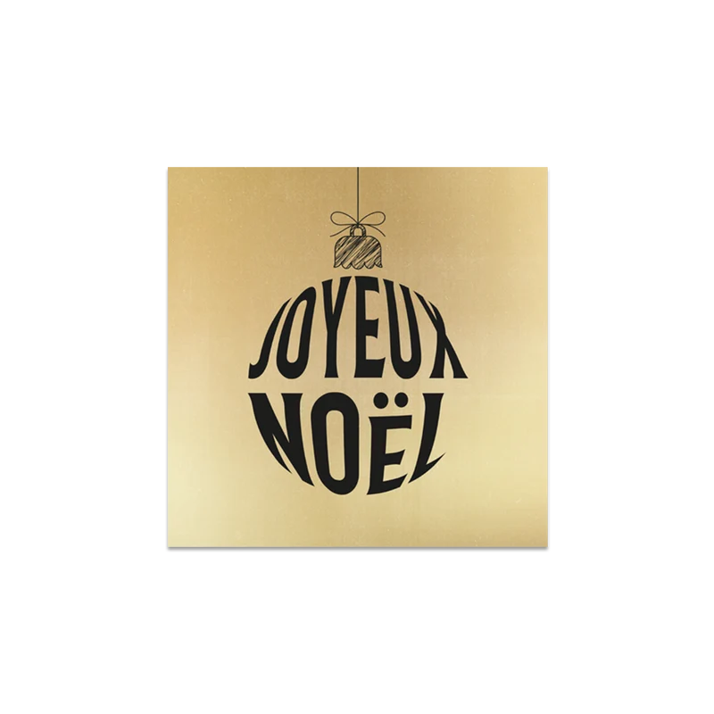Set di 6 sottobicchieri in vinile Bauble