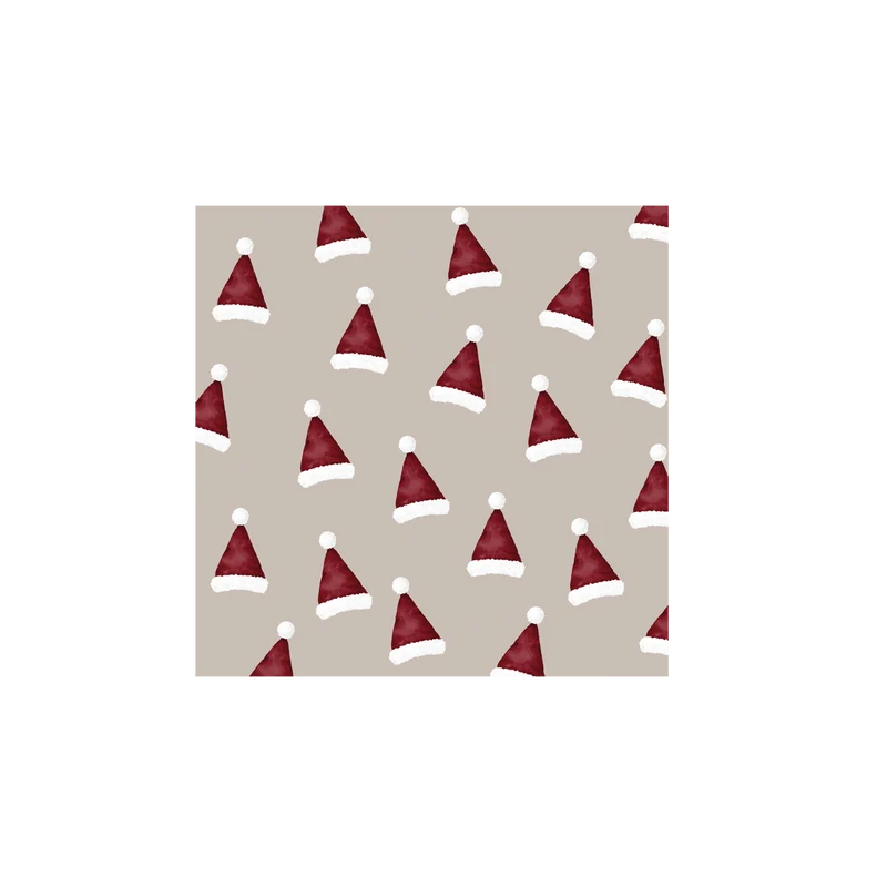 Set di 6 sottobicchieri in vinile Red Caps
