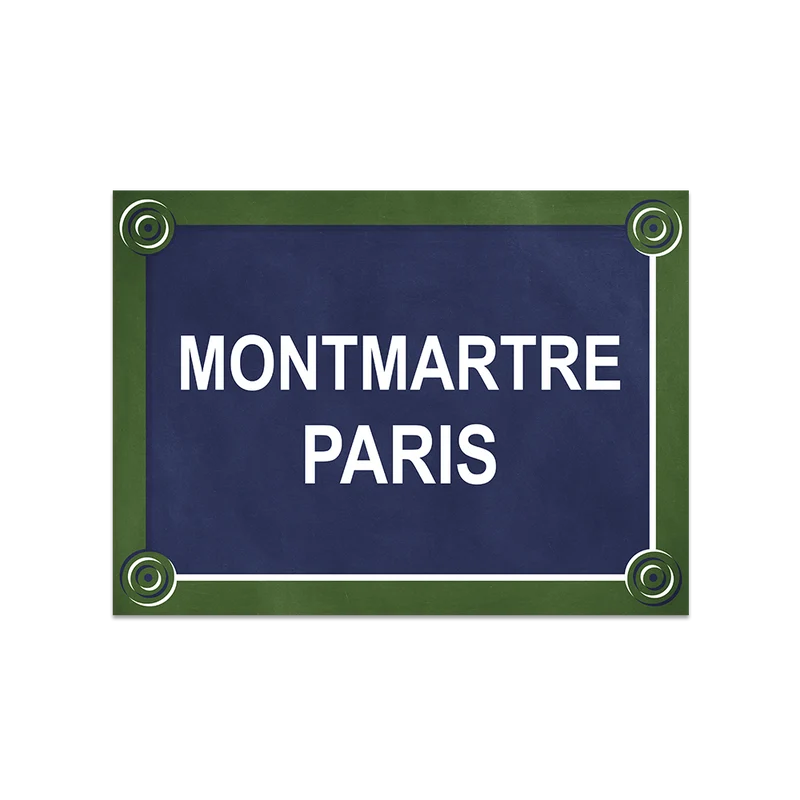 Tovaglietta in vinile Montmartre