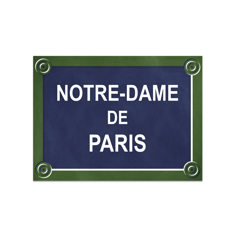 Tovaglietta in vinile Notre Dame