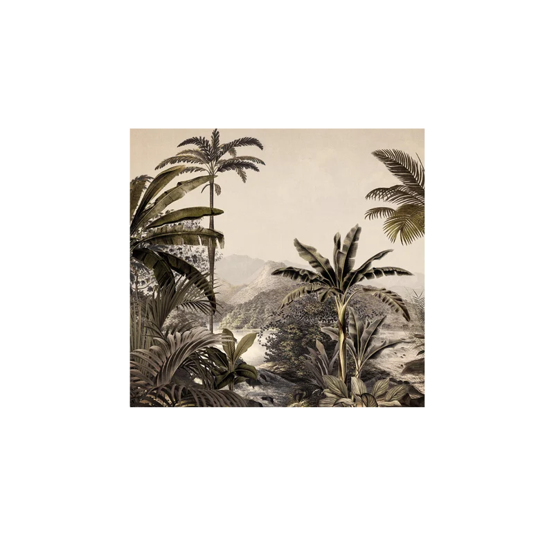 Set di 6 sottobicchieri in vinile Jungle Pembi