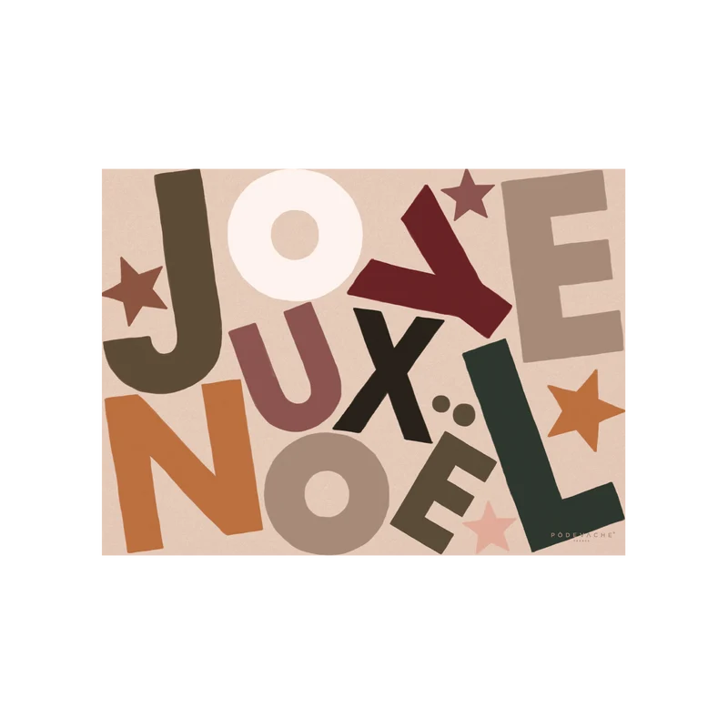 Tovaglietta in vinile Buon Natale