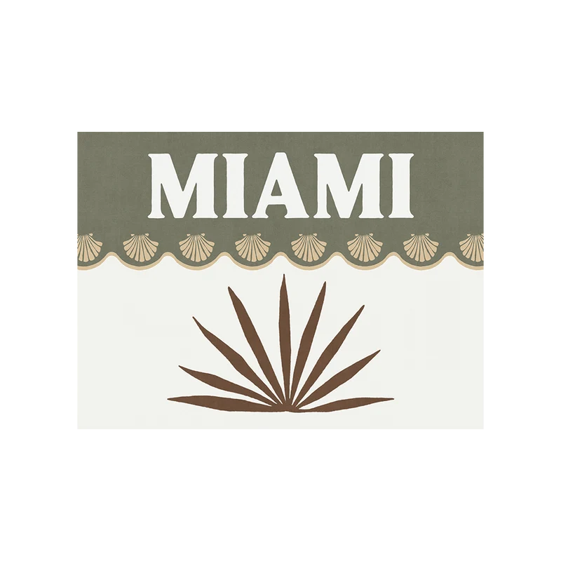 Tovaglietta in vinile Miami