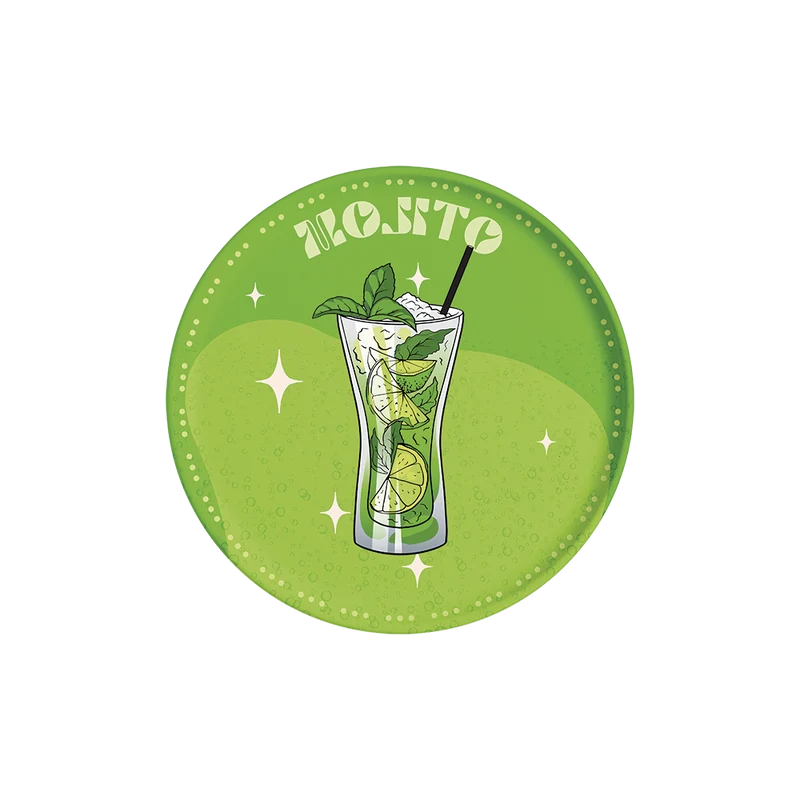 Set di 6 sottobicchieri in vinile Mojito