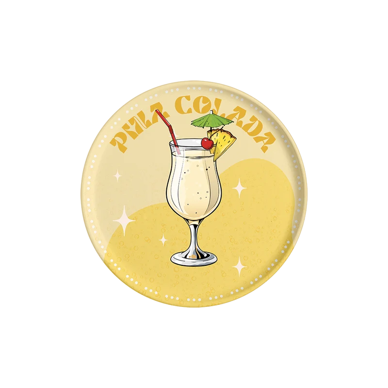 Set di 6 sottobicchieri in vinile Pina Colada