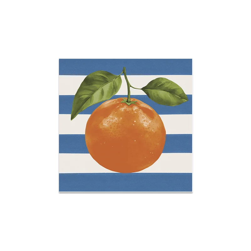 Set di 6 sottobicchieri in vinile Naranja