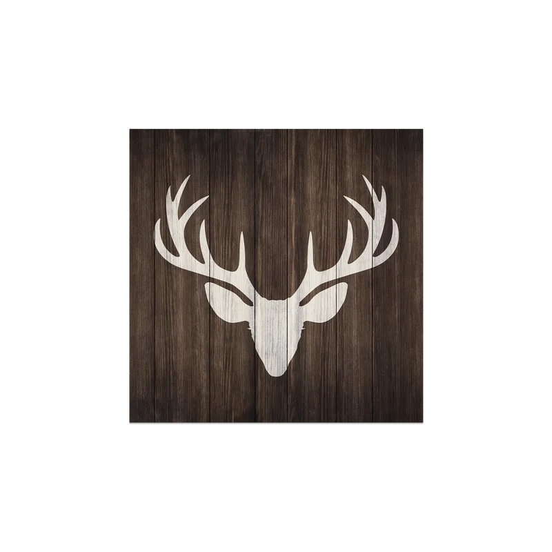 Set di 6 sottobicchieri in vinile Grand Bornand Deer