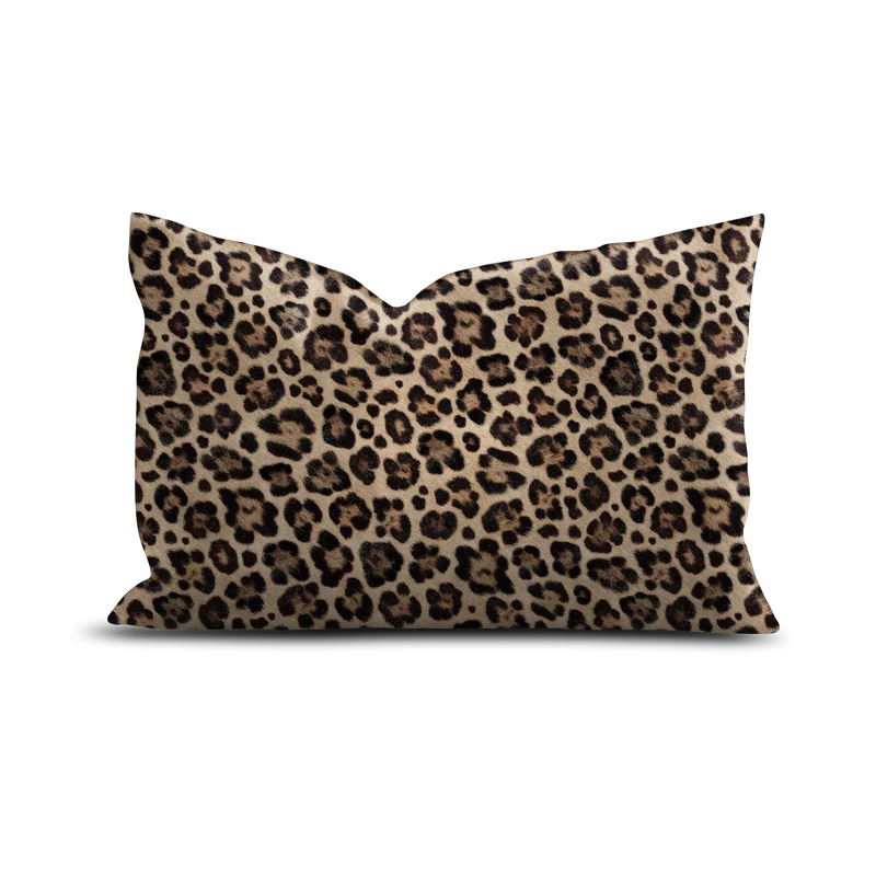 Nuovo cuscino in velluto con motivo leopardato Leo