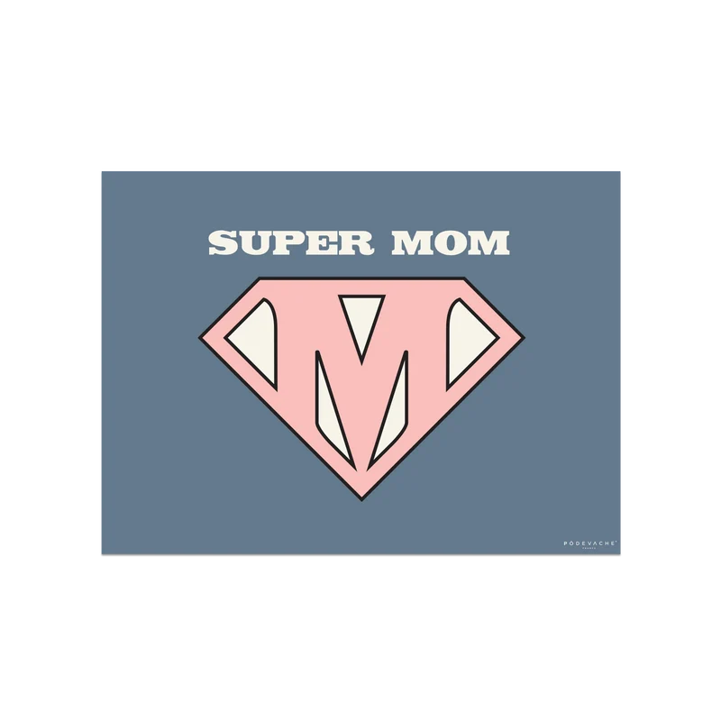 Tovaglietta in vinile Super Mom