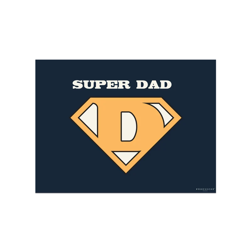 Tovaglietta in vinile Super Dad