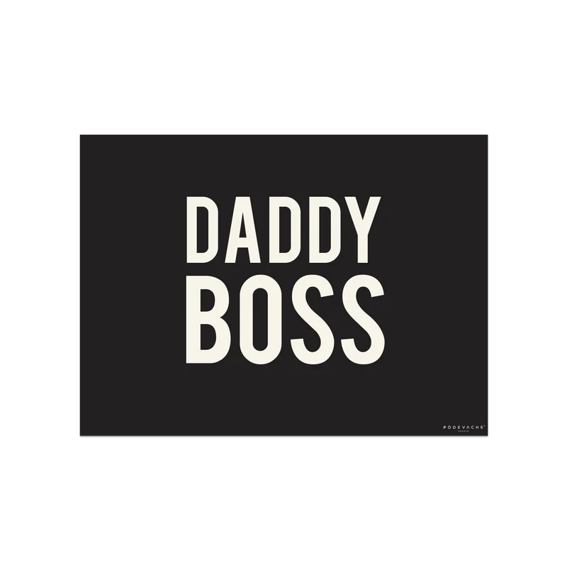 Tovaglietta in vinile Daddy Boss