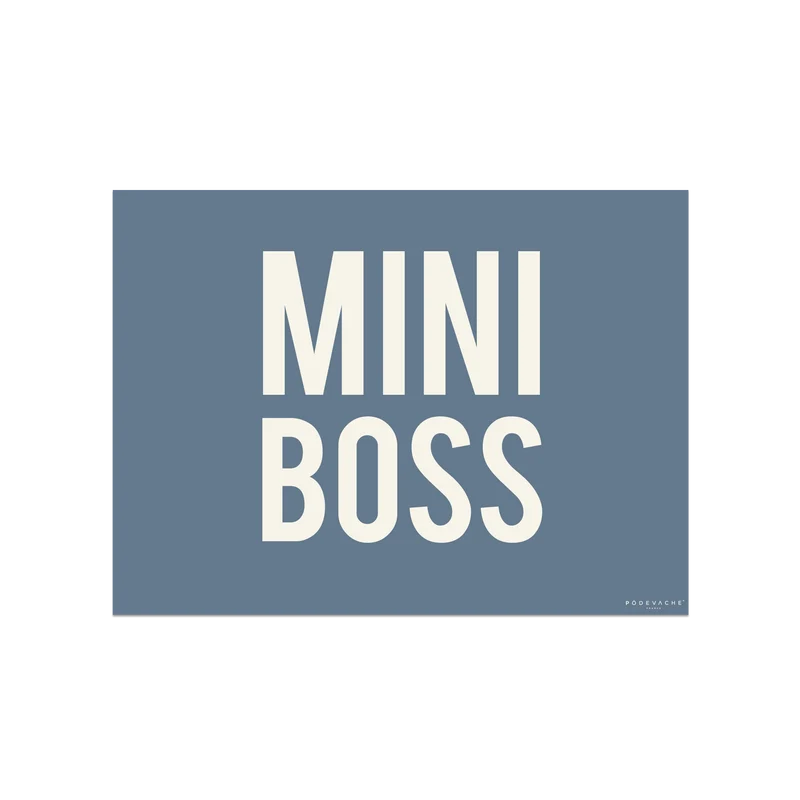 Tovaglietta in vinile Mini Boss