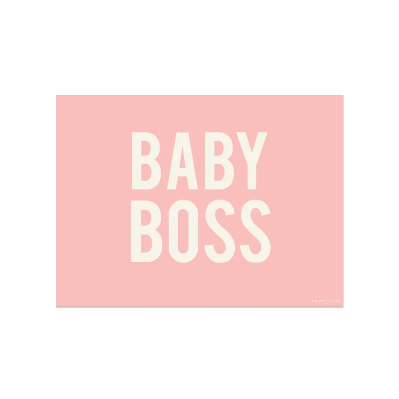 Tovaglietta in vinile Baby Boss