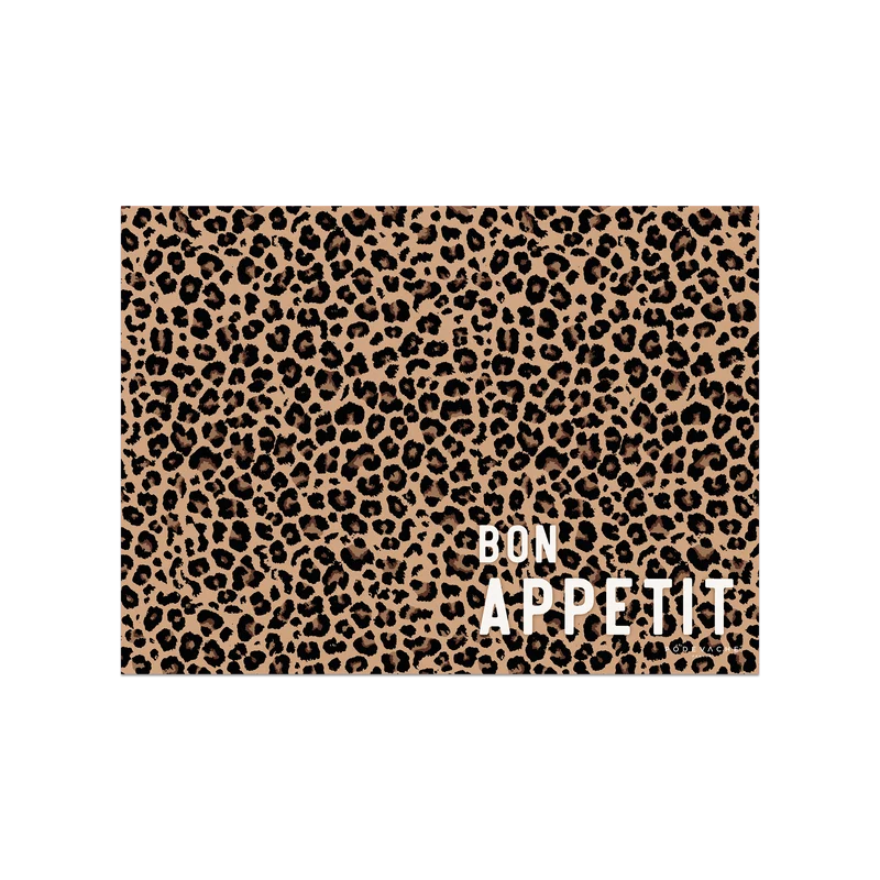 Tovaglietta in vinile Olympia Leopard