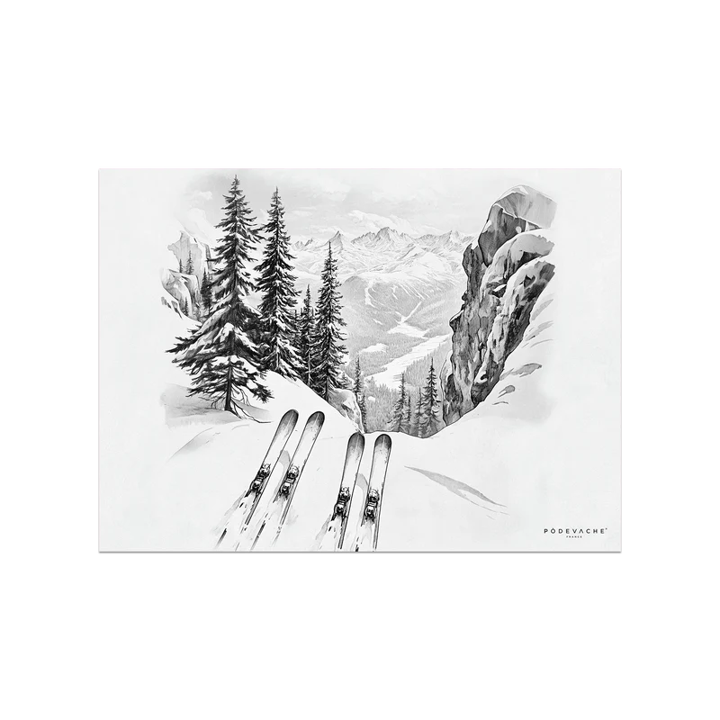 Tovaglietta in vinile Macugnaga Ski