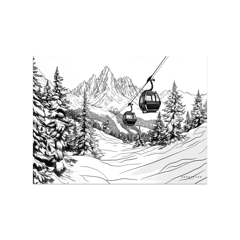 Tovaglietta in vinile San Candido Mountain