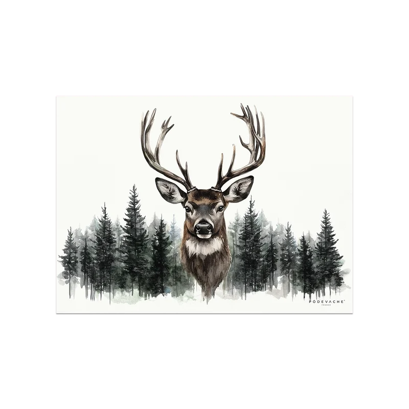 Tovaglietta in vinile Yvoire Deer
