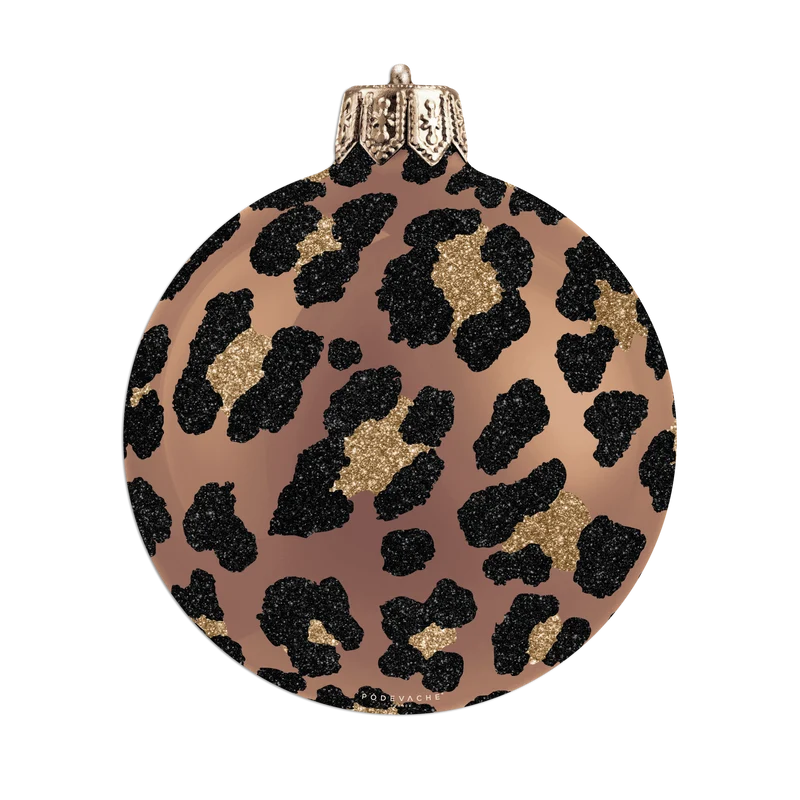 Tovaglietta in vinile con motivo leopardato