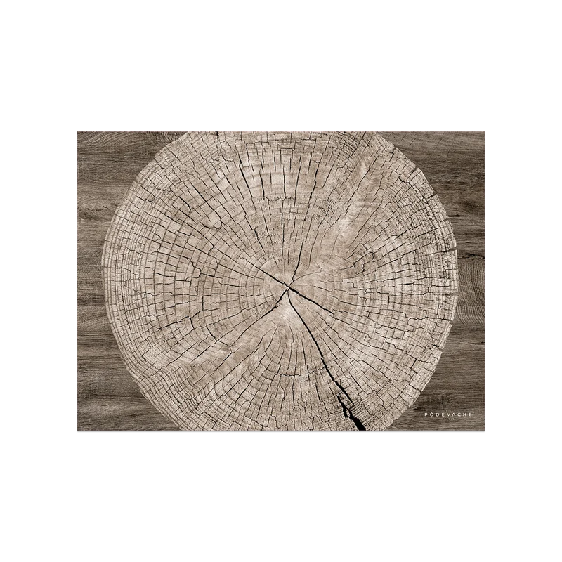 Tovaglietta in vinile di legno di faggio