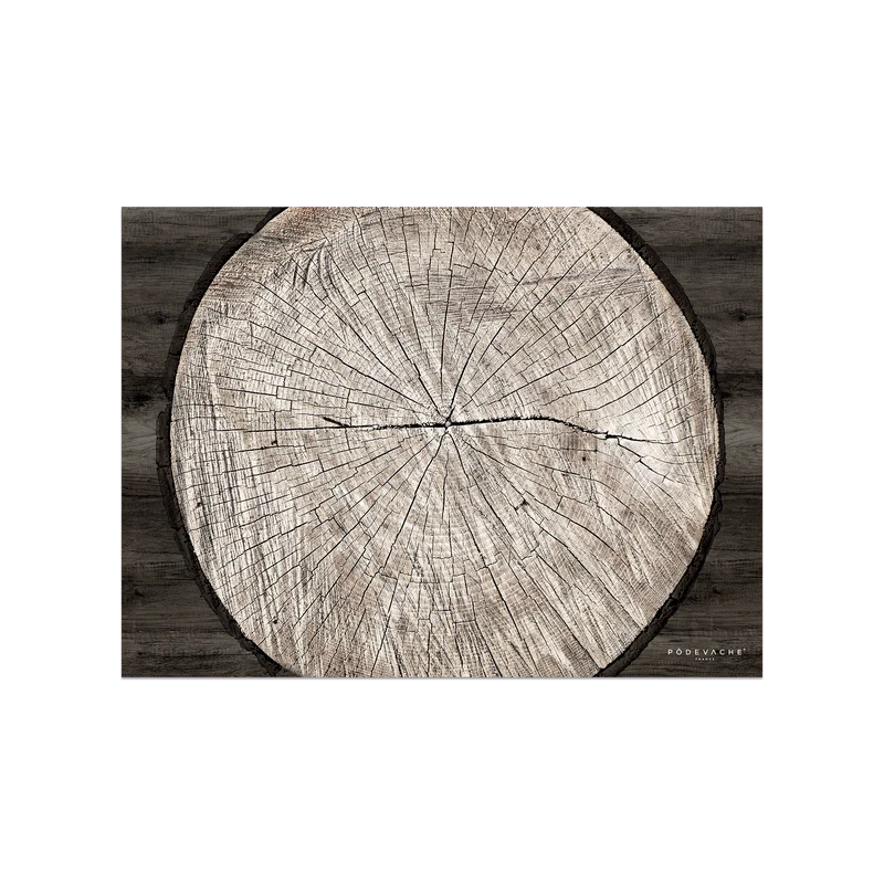 Tovaglietta in vinile di legno di faggio