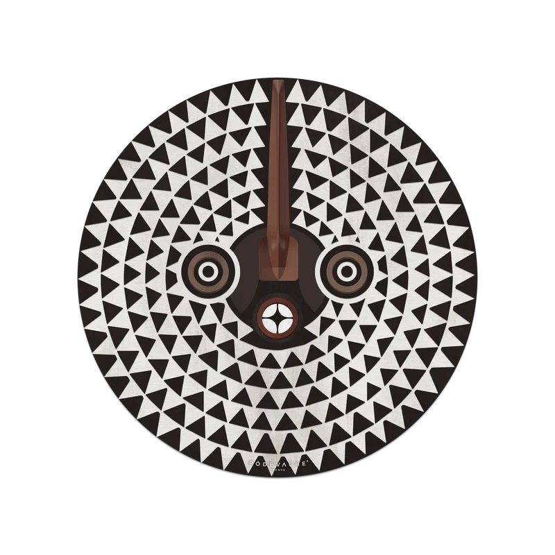 Tovaglietta in vinile con maschera africana Idimu