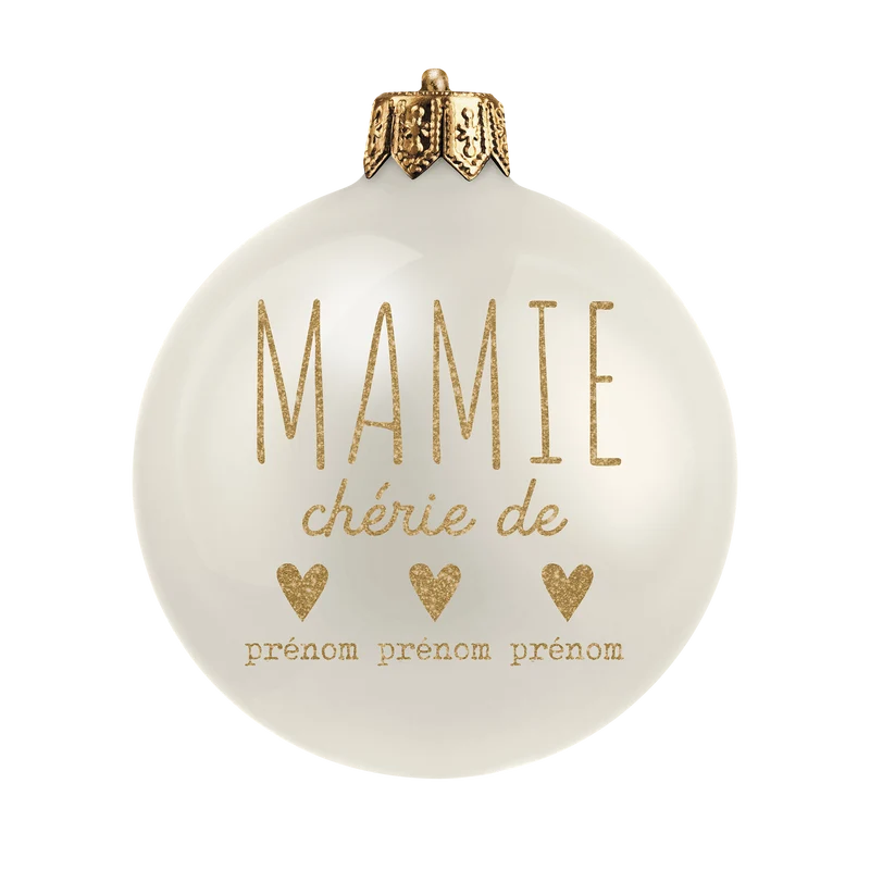 Tovaglietta in vinile personalizzata Boule Mamie
